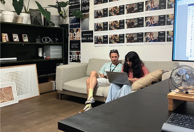 Shriyas Praktikum bei Foundry, Berlin